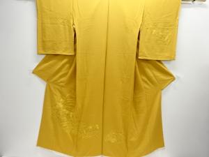 草花模様訪問着仮絵羽(八掛付き)